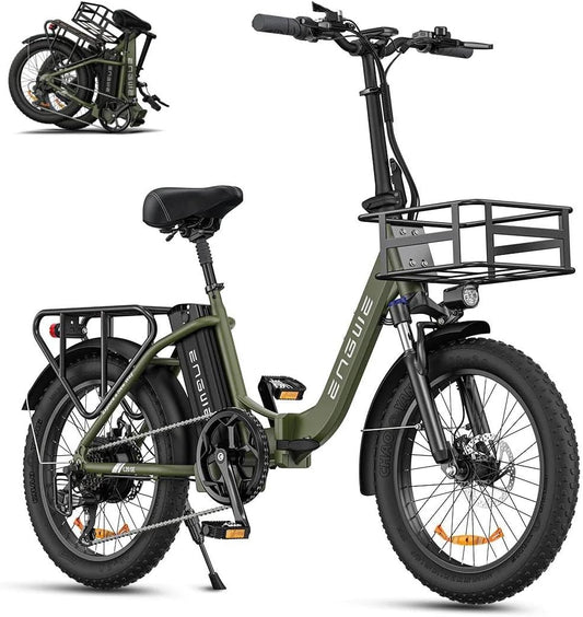 Engwe L20 SE 250W 20" Foldable Electric Bike 561Wh Trekking Bike Step-through E-bike 36V 15.6Ah Battery