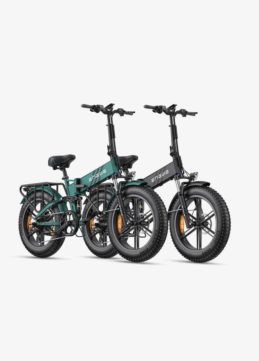 Engwe Pro 2.0 750W 20" Fat Bike 768Wh Foldable E-Mountain Bike with Torque Sensor 48V 16Ah Battery